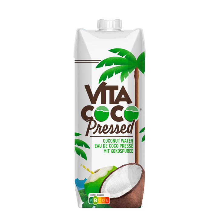 Vita Coco Kokosvatten med pressad kokos 1 L