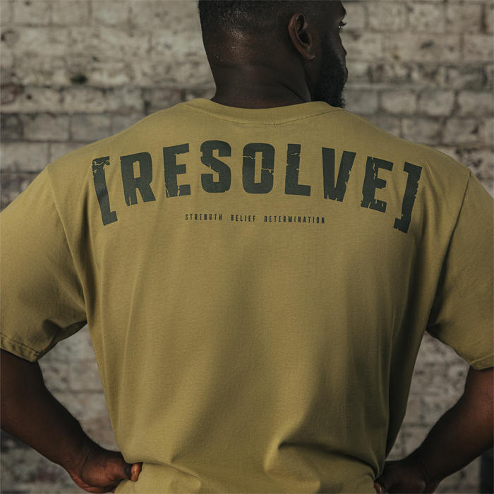 Resolve Oversized T-shirt Unisex Sand