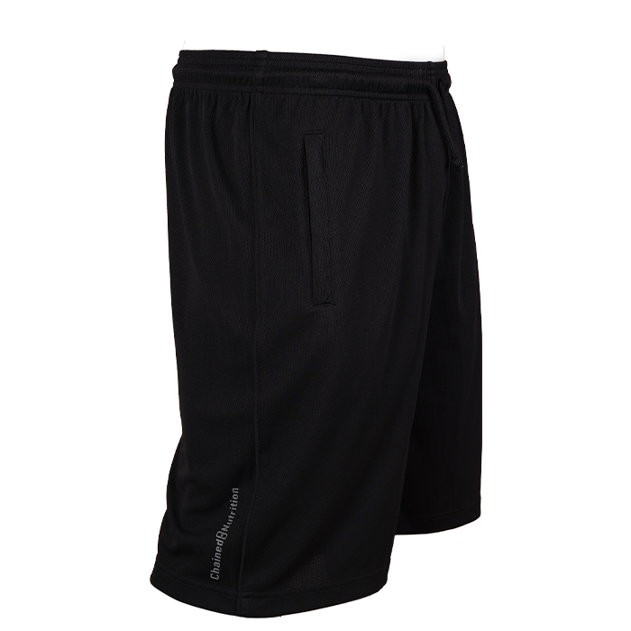 Chained Mesh Shorts Svart