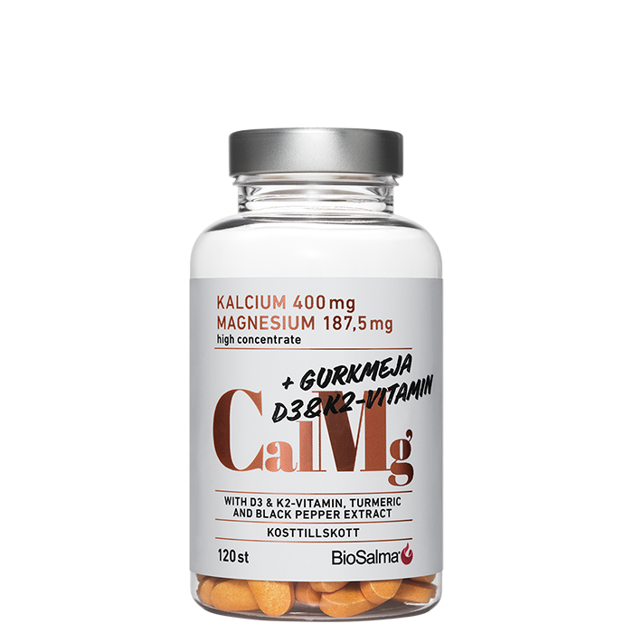 BioSalma Kalcium Och Magnesium 120 tabletter