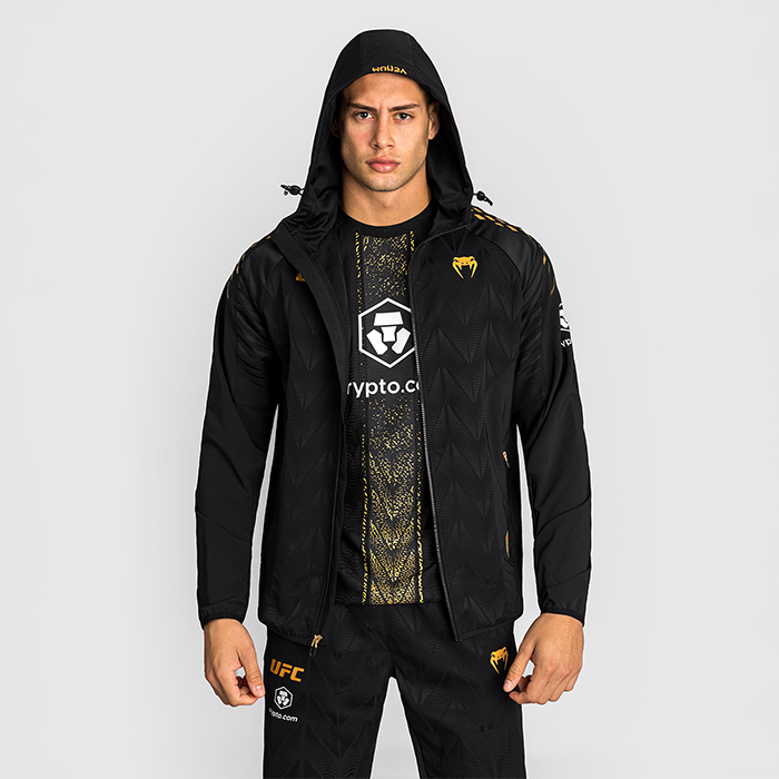 UFC Zenith by Venum Fight Night Hoodie Svart Guld