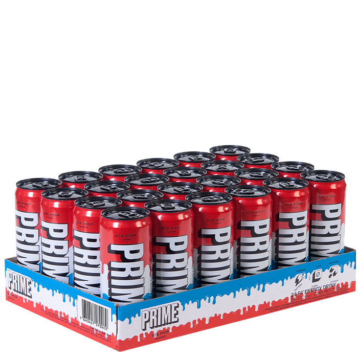 24 x Prime Energy Drink 330 ml Ice Pop