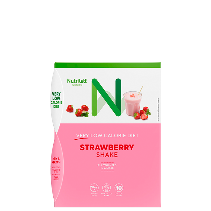 Måltidsersättning Shake Jordgubb 10 pack