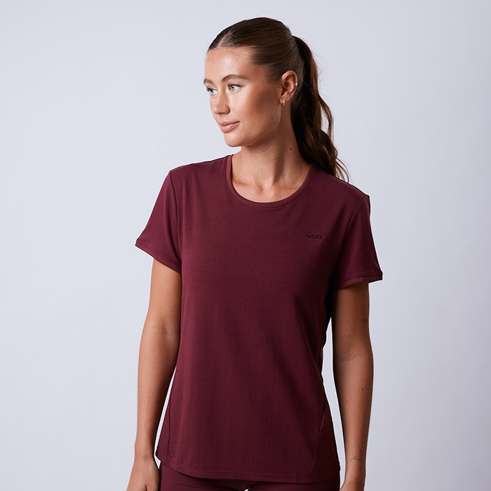 Crystal T-shirt Mörkröd 8976