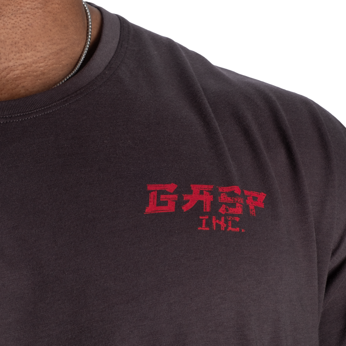 Nahma Standard Tee, Iron/Red