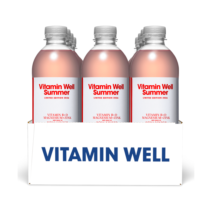 Vitamin Well 12 x Vitamin Well Vitamindryck 500ml