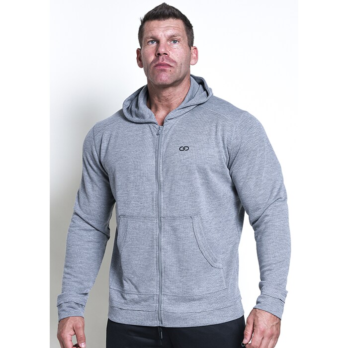 Bild av Chained Zip Gym Hood, Grey
