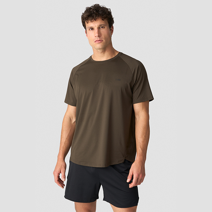 ICANIWILL Stride Raglan T-shirt Smokey Brown