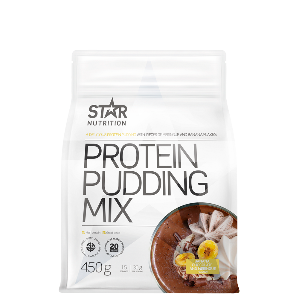 Star Nutrition Protein Pudding Marängsviss 450 g