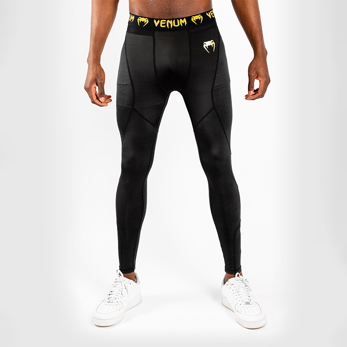 Läs mer om Venum G-Fit Compression Tights, Black/Gold