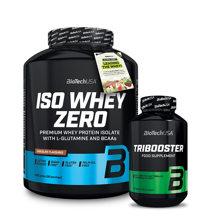 Biotech IsoWhey 2,2kg Tribooster Tribulus 60 tabs