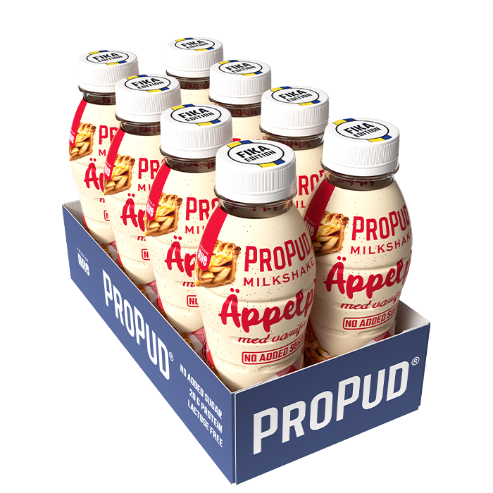 8 x ProPud Protein Milkshake, 330 ml pear_vanilla