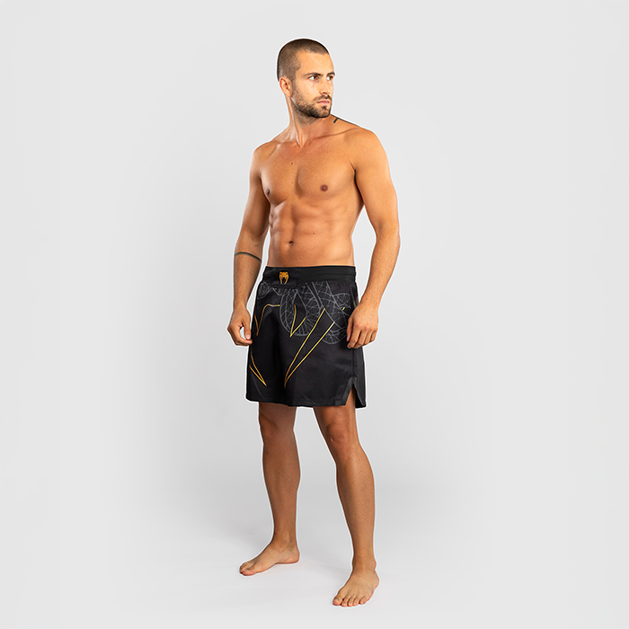 Serpenti Fightshorts Svart Silver Guld