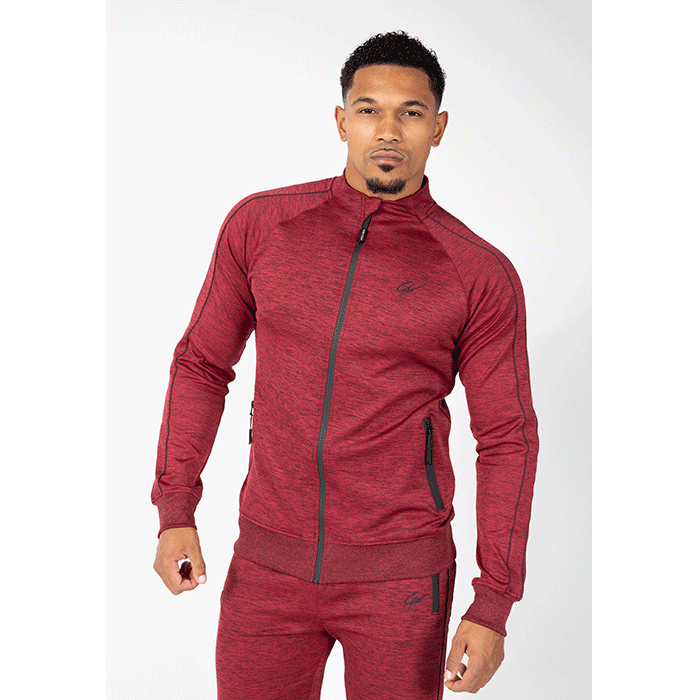 Wenden Track Jacket,Burgundy red