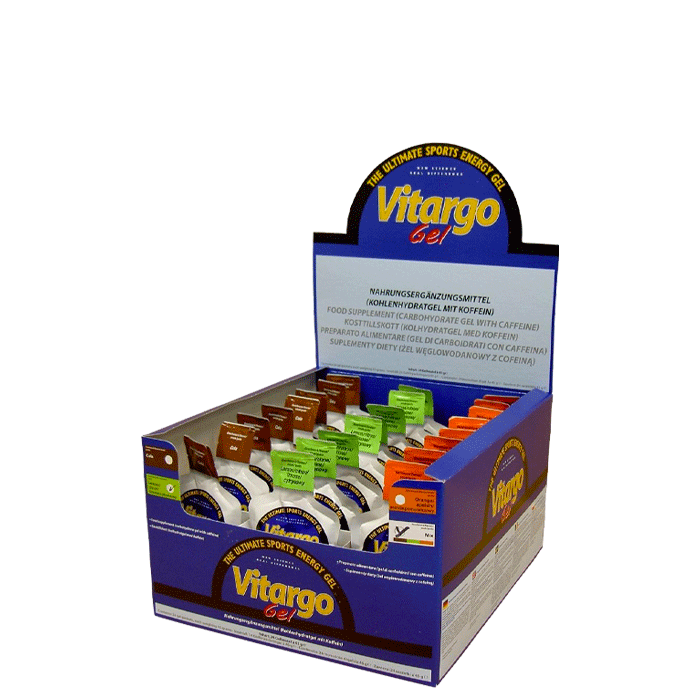 Läs mer om 24 x Vitargo Gel koffein, 45 g