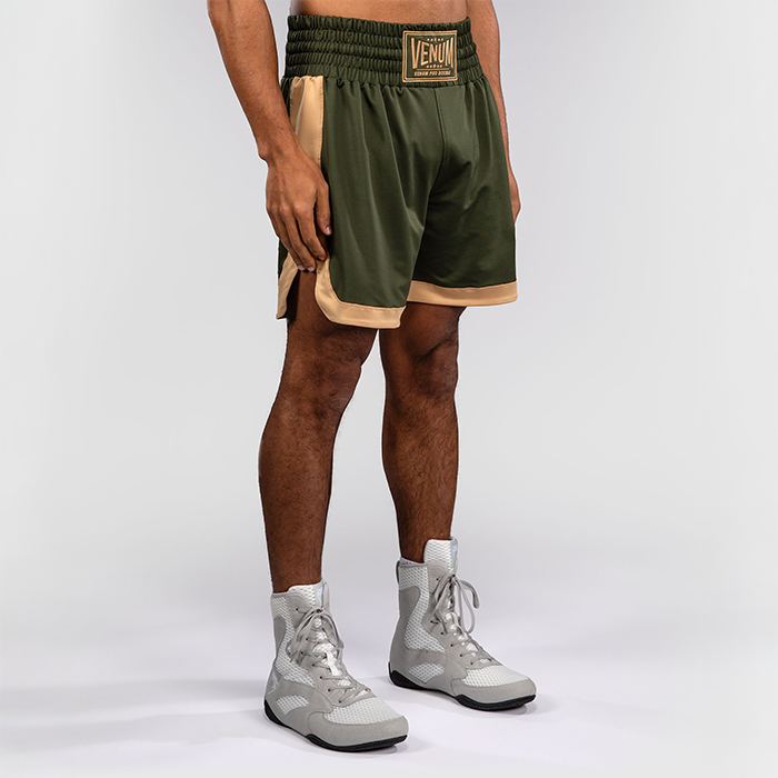 Classic Boxingsshorts Gr&ouml;n Beige