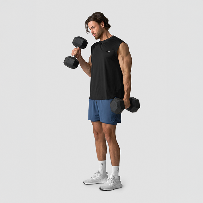Stride Sleeveless T-shirt Svart