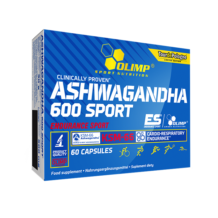 Ashwagandha 600 Sport, 60 kaps