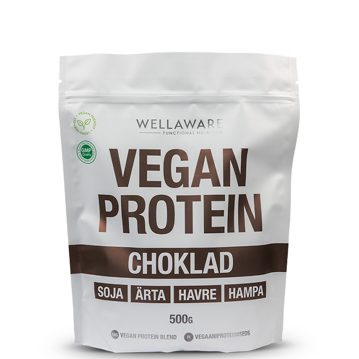 WellAware Vegan Protein Blend Choklad 500 g