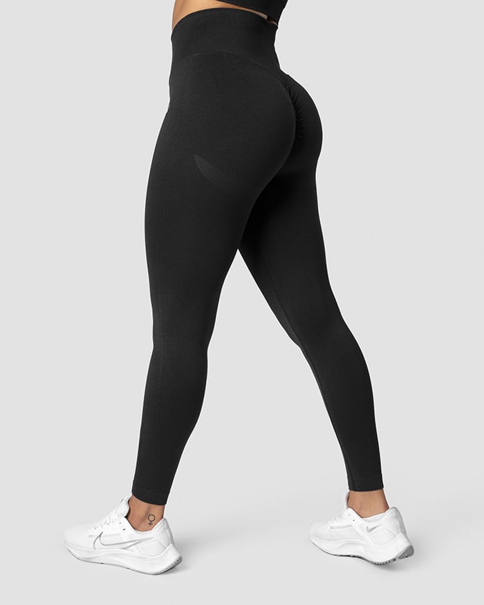 ICANIWILL Scrunch Seamless Tights Black