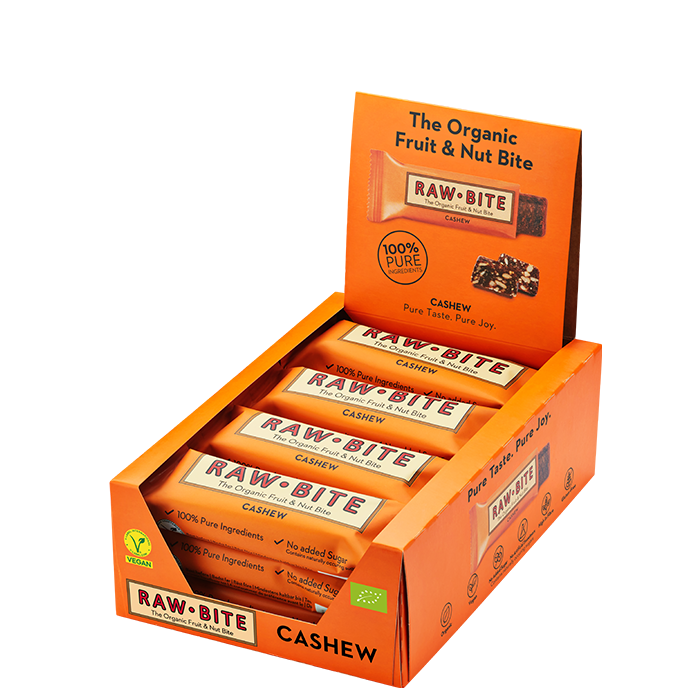 12 x Frukt & Nötbar 50 g Cashew