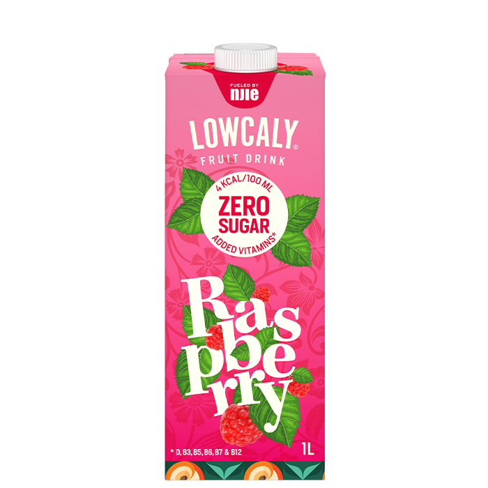 Lowcaly Fruktdryck 1000 ml