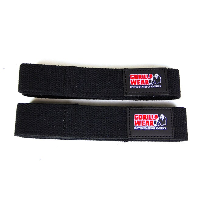 Gorilla Wear Gear Lifting Straps black