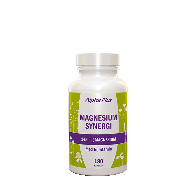 Alpha Plus Magnesium Synergi 180 kapslar