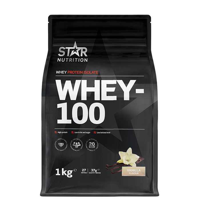 Star Nutrition Whey-100 Vassleprotein 1 kg