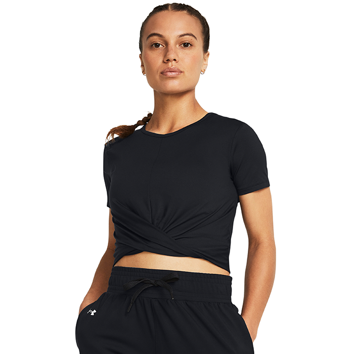 Under Armour Motion Crossover Crop SS Black