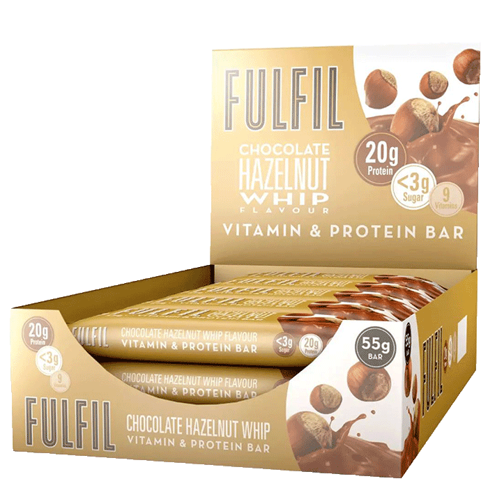 15 x FULFIL Protein Bar 55 g Chocolate Hazelnut Whip