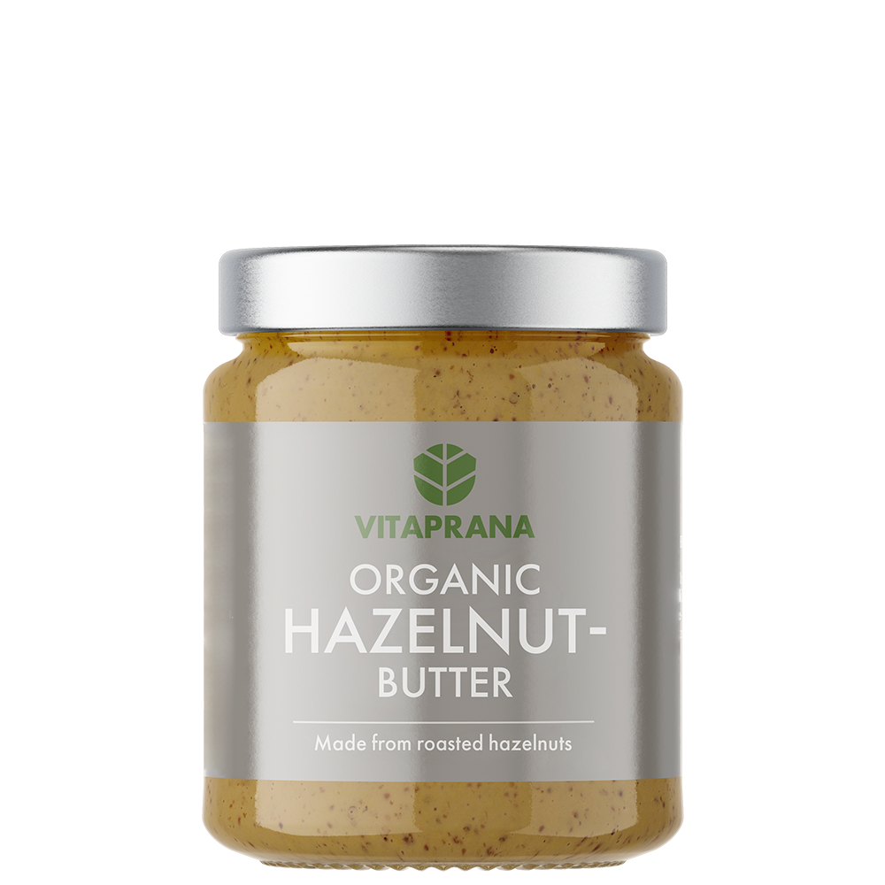 Ekologisk Raw Hasseln&ouml;tssm&ouml;r 250 g