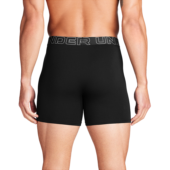 Performance 6in Boxershorts 3-pack Svart