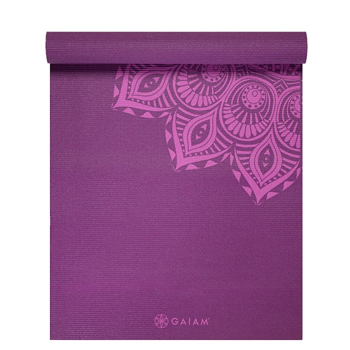 Yogamatta 6mm Purple Mandala