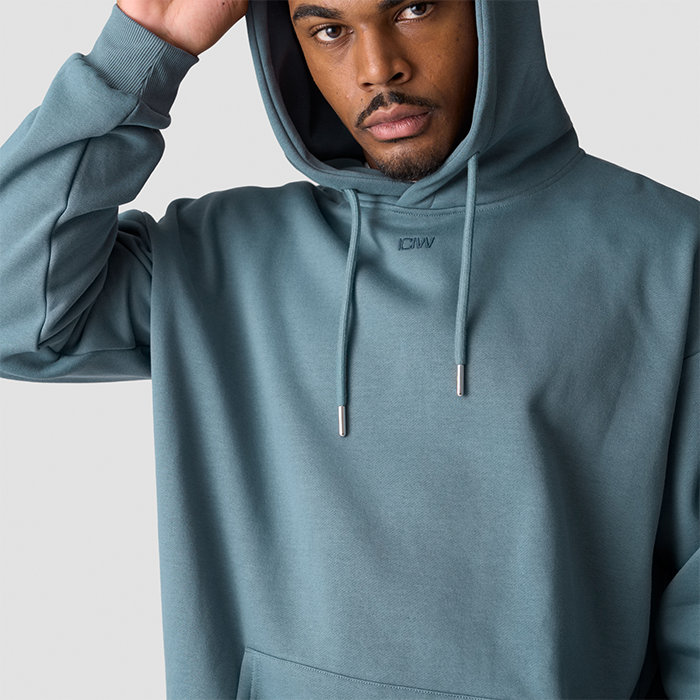 Everyday Relaxed Hoodie Blå
