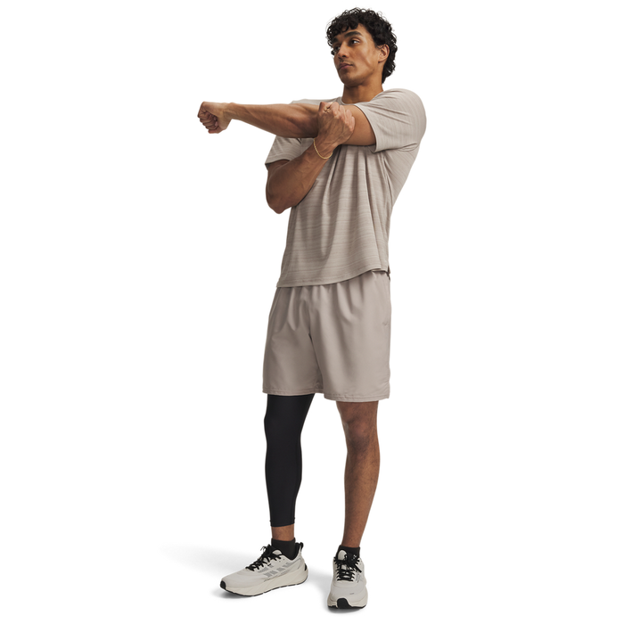 Tech Woven Wordmark Shorts Beige