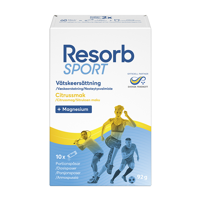 Sport Citrussmak 10 st portionspåsar