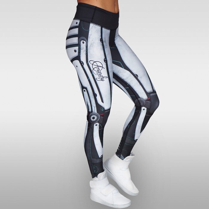 Bild av Robota Compression Leggings, White/Black