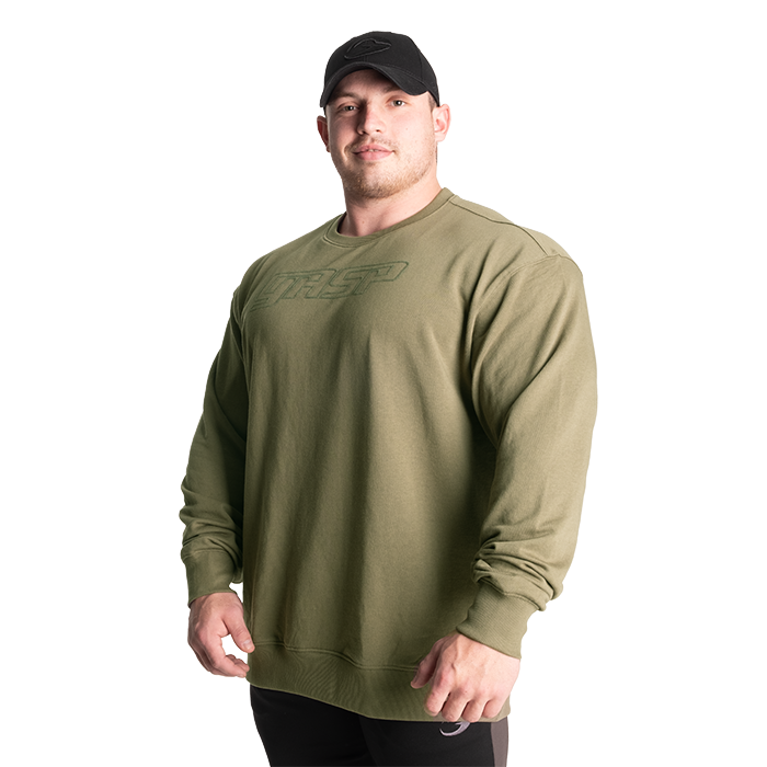 Division Crewneck Washed Green