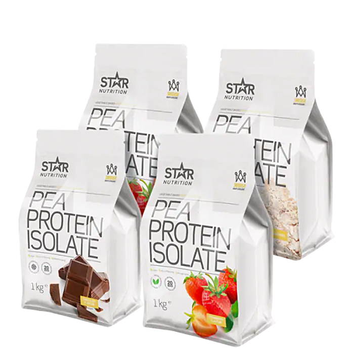 Pea Protein Isolate Mix & Match 4 x 1 kg