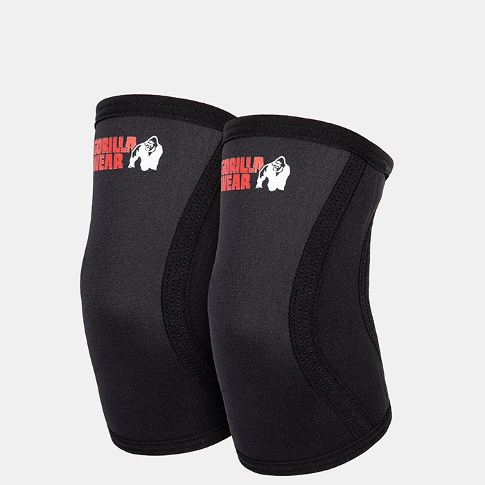 Gorilla Wear Gear 3 MM Elbow Sleeves Black