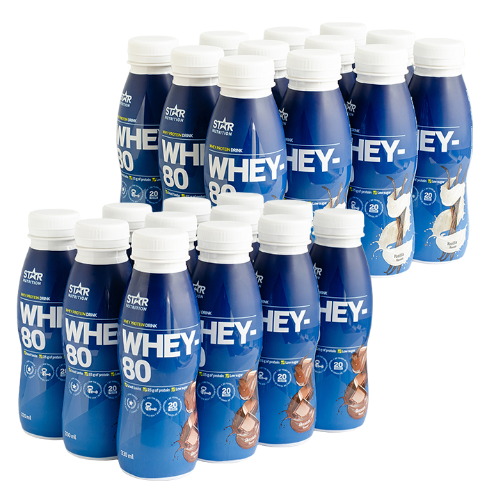 Bild av 24 x Whey-80, Drink, 330 ml
