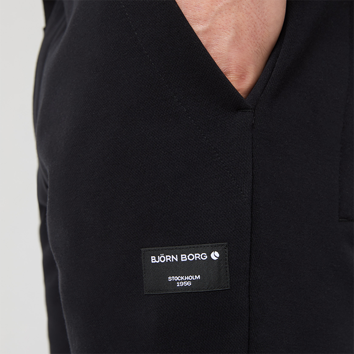Tapered Sweatpants Byxor Svart
