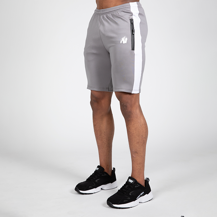 Benton Track Shorts Grey