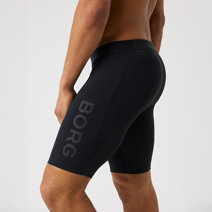Short Training Tights Svart