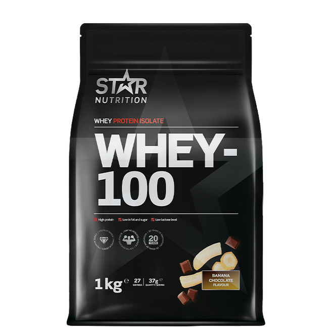 Whey-100 Vassleprotein 4 kg
