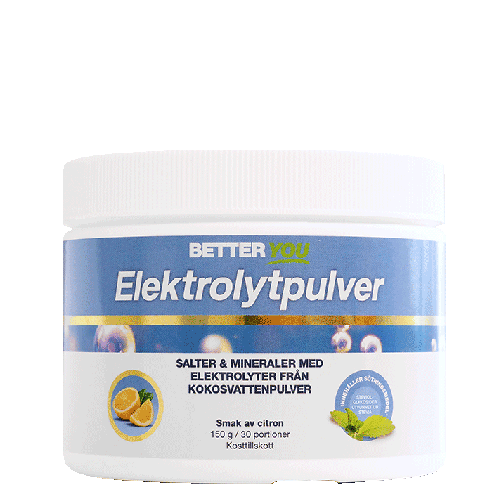 Läs mer om Elektrolytpulver 150g, Citron