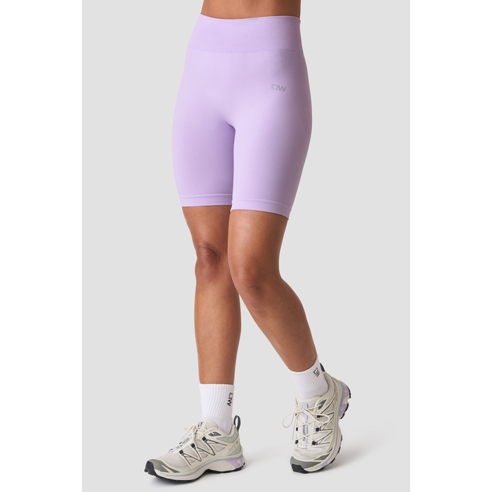 Smooth Seamless Biker Shorts Lila