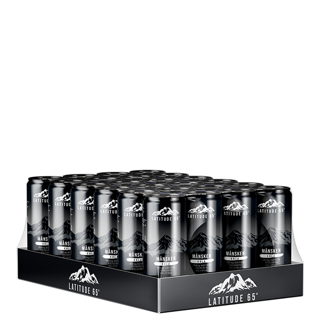 24 x Latitude 65,330 ml,Månsken
