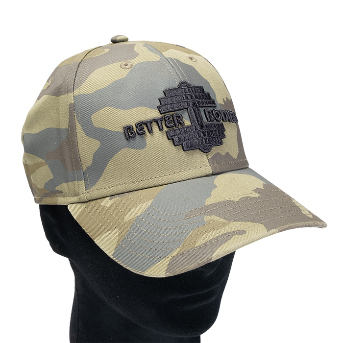 BB Baseball Cap, Green Camo V2